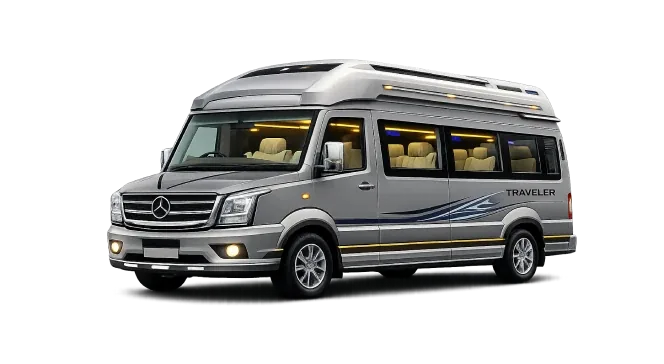 12-Seater Tempo Traveller Rental in Kochi